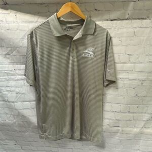 Chicago White Sox Nike Golf Tour Performance Dri-Fit Polo Shirt Men Size L Gray